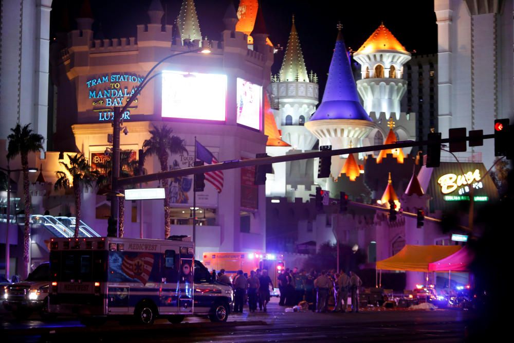 Tiroteo cerca de un casino de Las Vegas