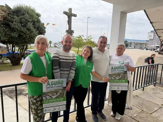 Cinco quilómetros a carón do mar para loitar contra o cancro en Aguiño