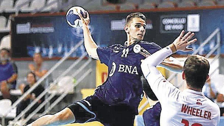 Ignacio López, durante un partido.