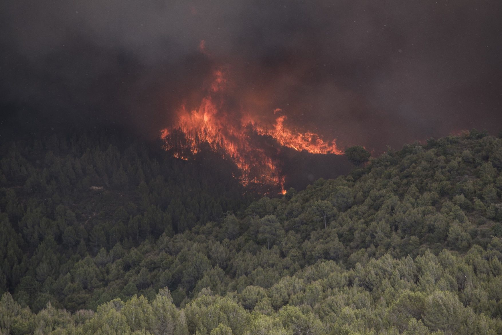 Incendi al Pont de Vilomara