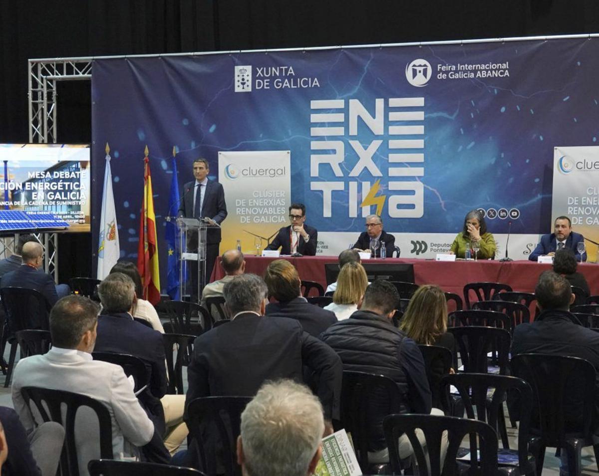 Una de las ponencias de una edición anterior de Enerxétika. |