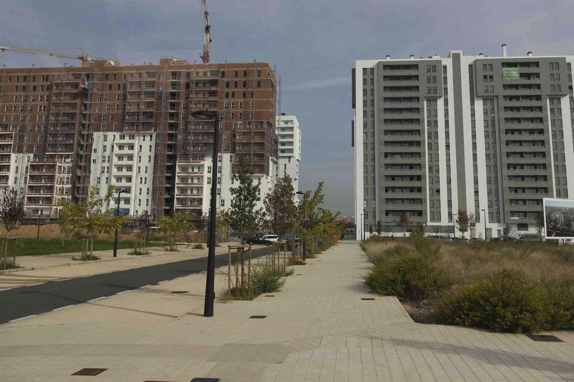 Nuevo barrio en la Fuente de San Luis