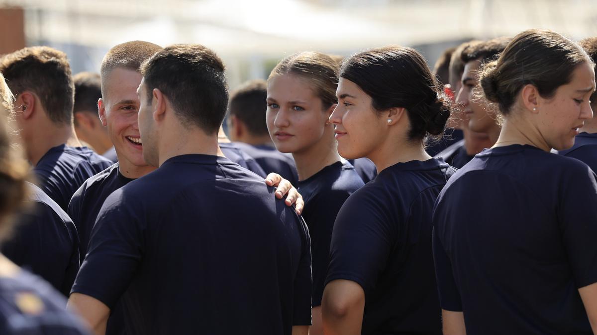 La princesa Leonor comienza su formación en la Escuela Naval de Marín: así son sus entrenamientos