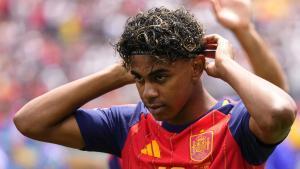 Lamine se lamenta de una ocasión perdida en el España-Bélgica