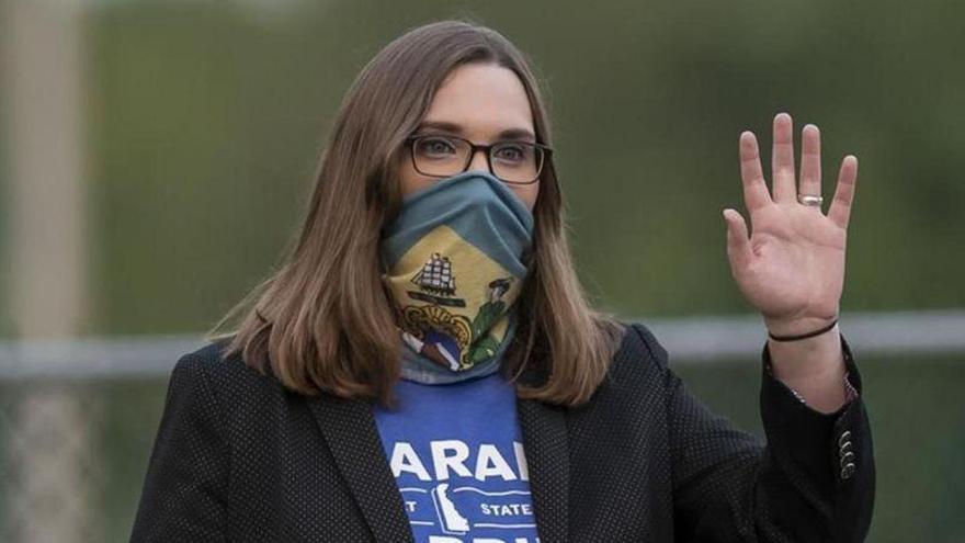 La demócrata Sarah McBride, primera mujer transgénero en llegar al Senado de EEUU