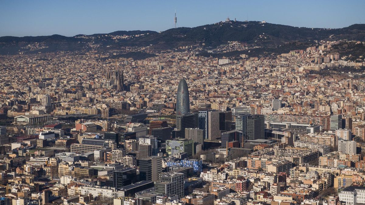 Vista aérea de la ciudad de Barcelona, en una imagen de archivo.