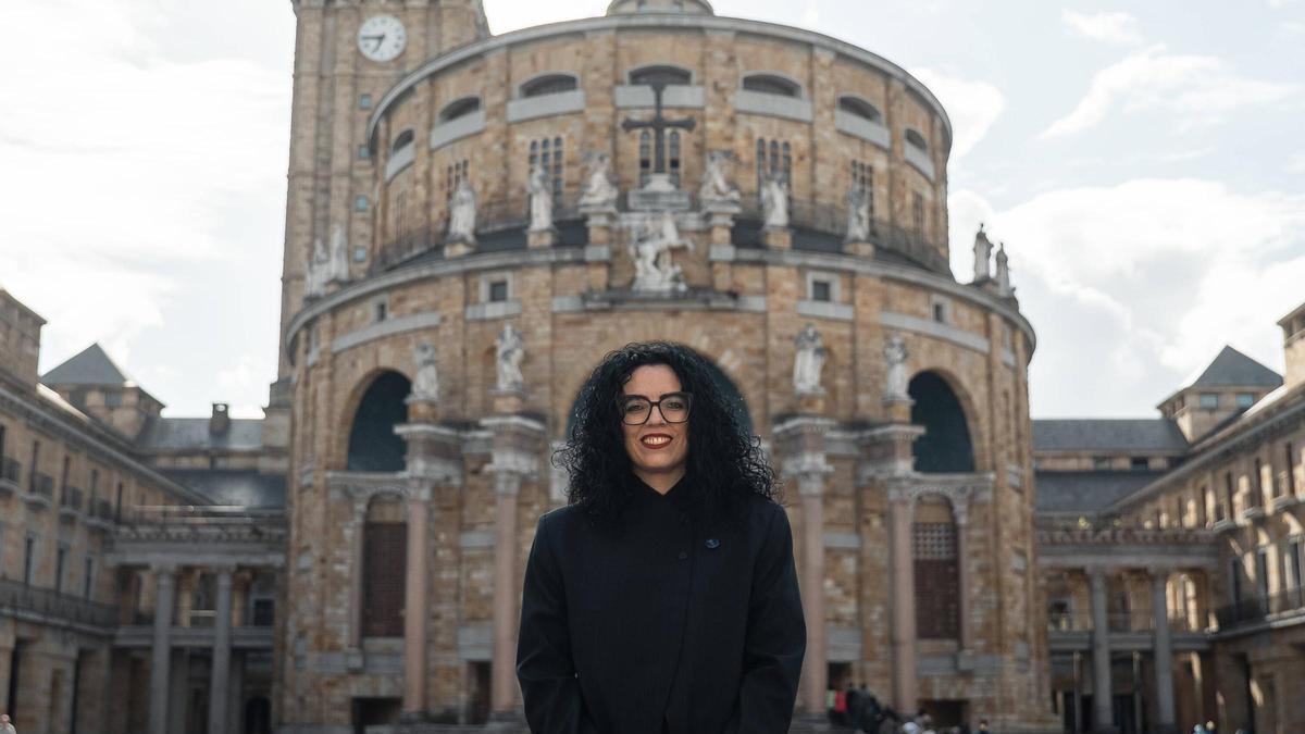 Vanessa Gutiérrez ante la Laboral