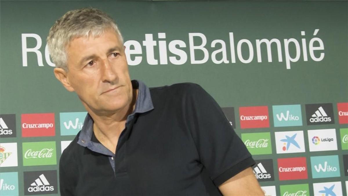 Quique Setién, nuevo entrenador del Betis