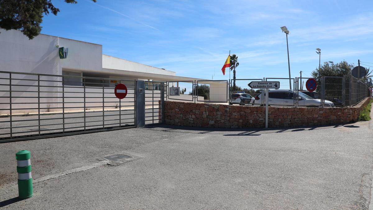 Cuartel de la Guardia Civil de Formentera, en Sant Francesc