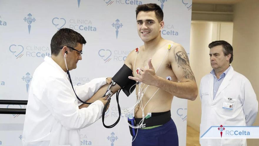 El jugador pasa revisión médica. // RC Celta
