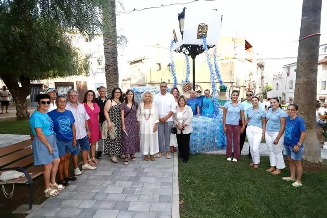 Les Festes de l’Aigua exhiben la creatividad de los monumentos de los cuatro sectores de Cabanes
