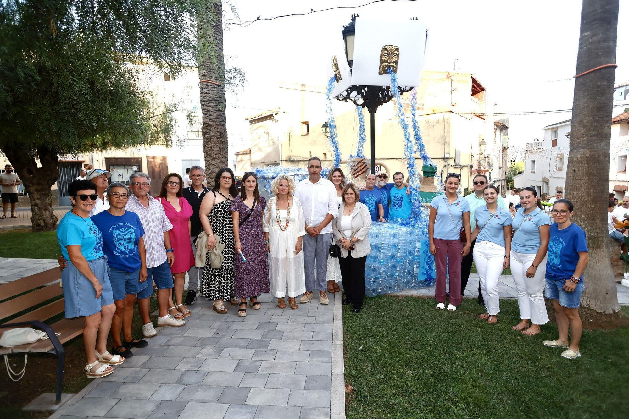 Les Festes de l’Aigua exhiben la creatividad de los monumentos de los cuatro sectores de Cabanes