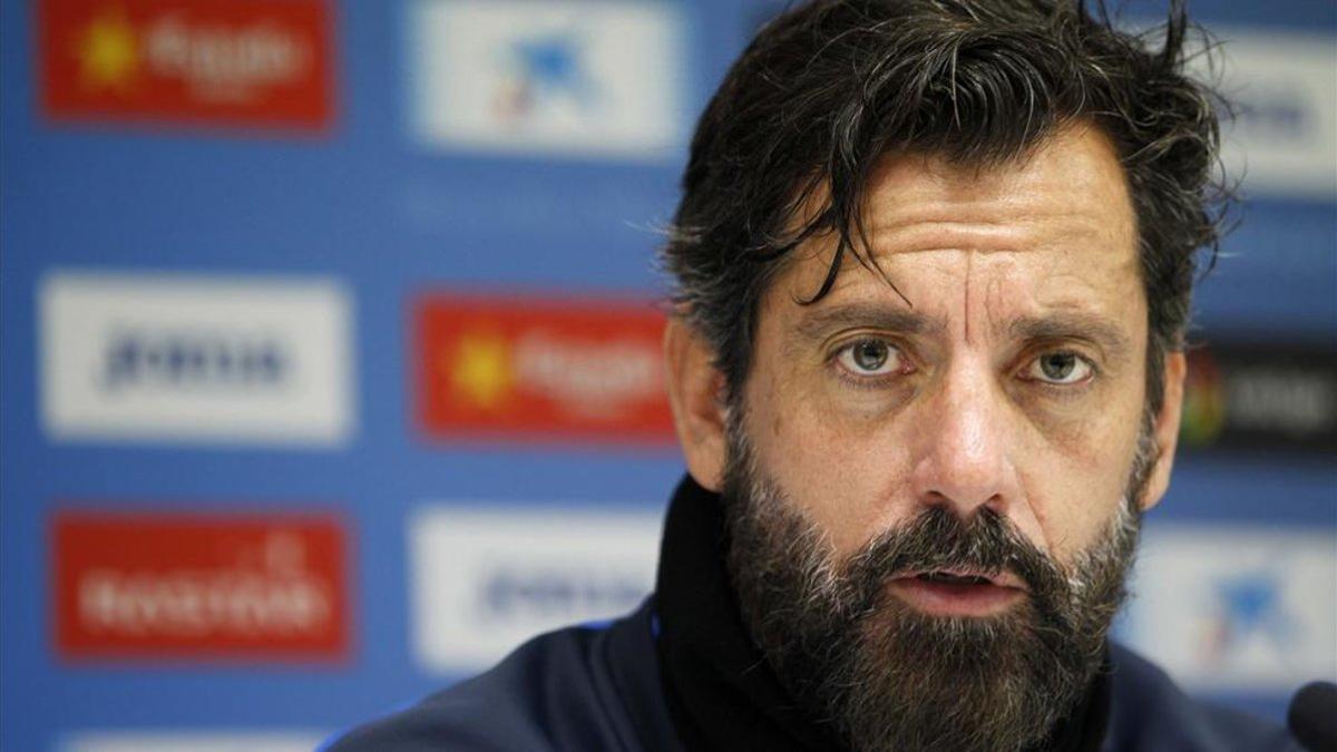 Quique Sánchez Flores habló de Espanyol, Simeone o Real Madrid, entre otras cosas