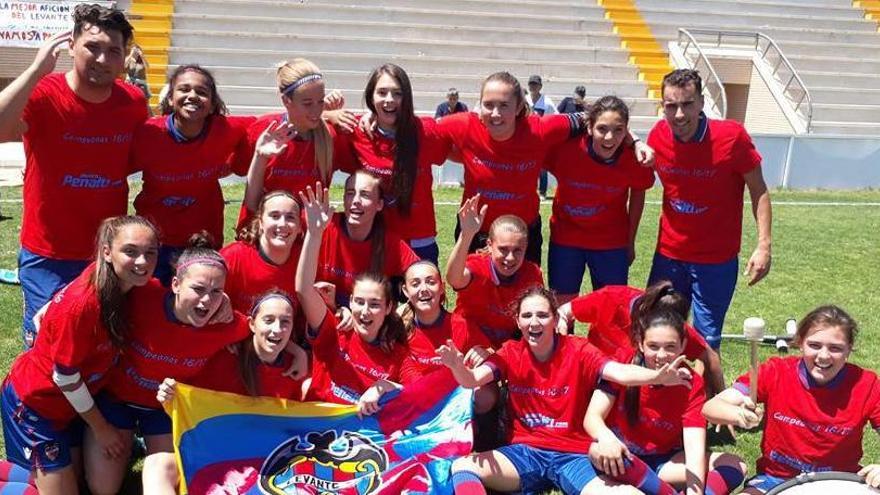 La cantera femenina del Levate UD arrasa en sus competiciones