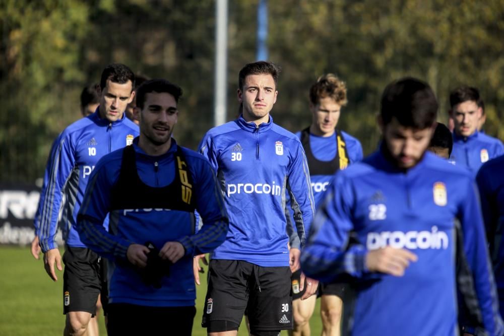 Entrenamiento del Real Oviedo