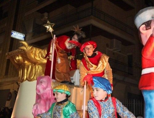 Cabalgata de Reyes Magos 2013 en Cehegín