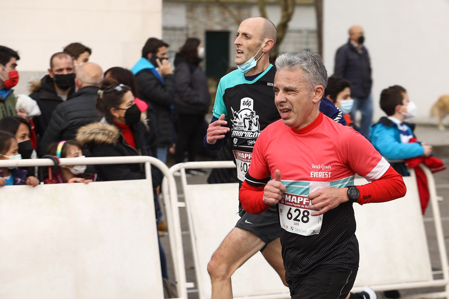 La carrera Popular de Nochebuena de Gijón