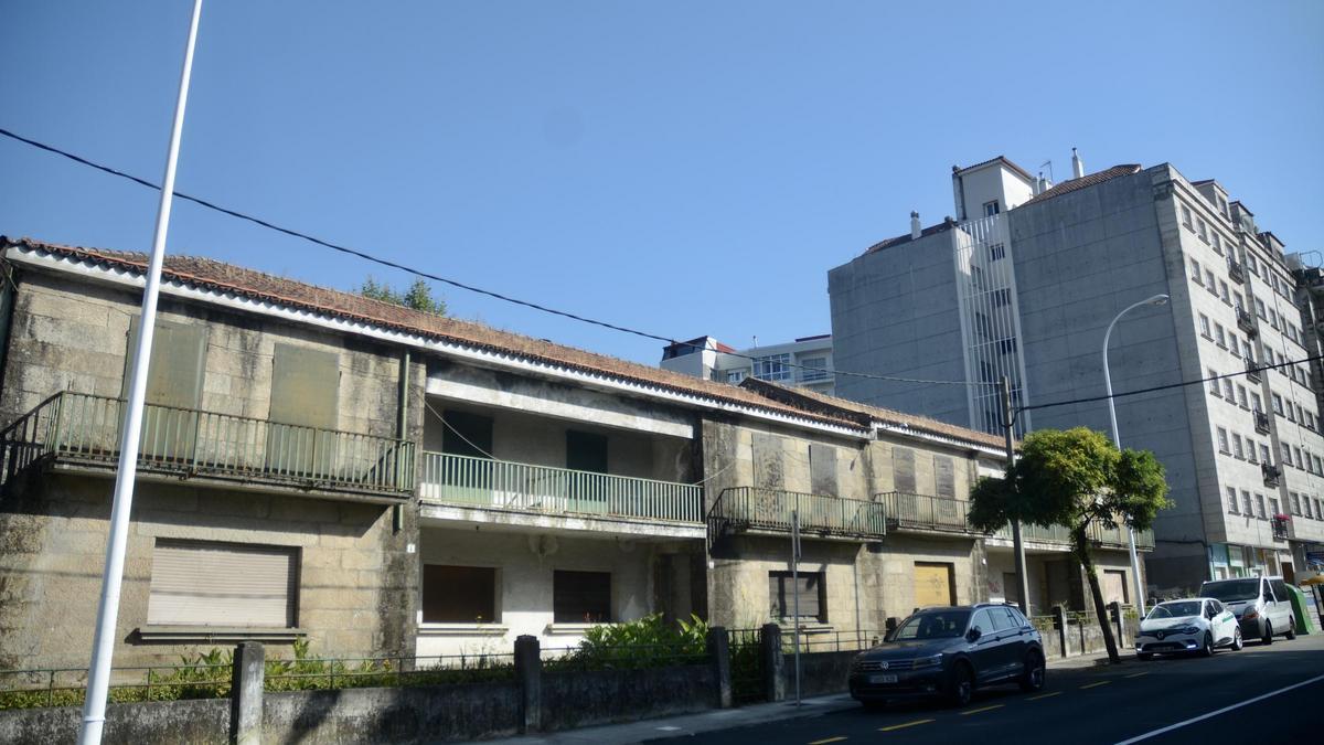 Chalés que serán derribados