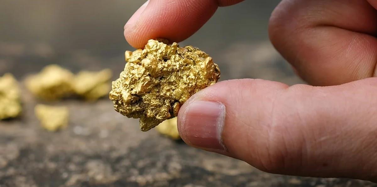 Descubren el proceso que permite formar pepitas de oro