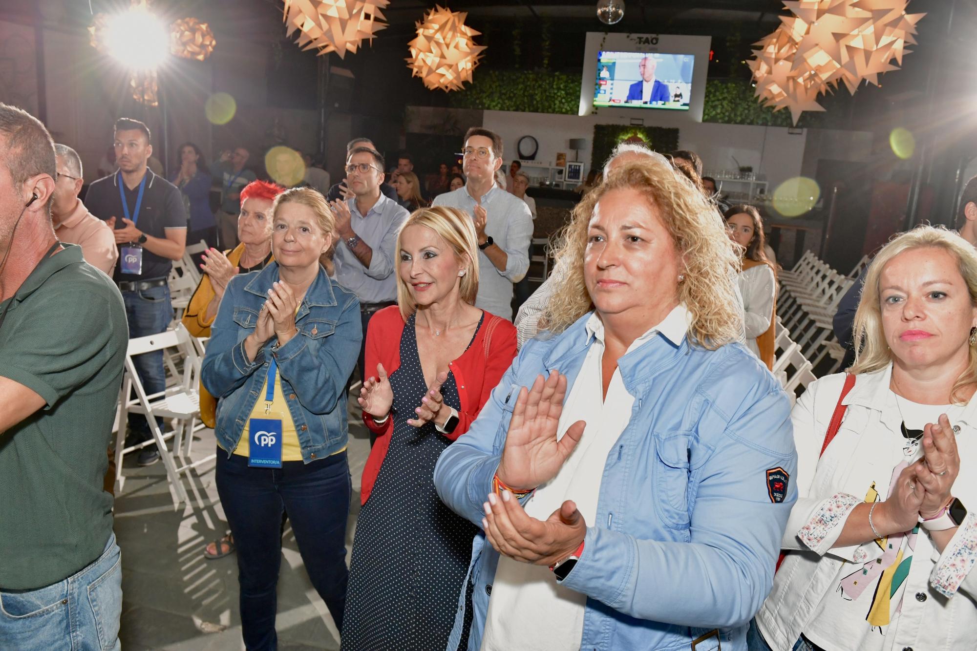 Noche electoral con el Partido Popular