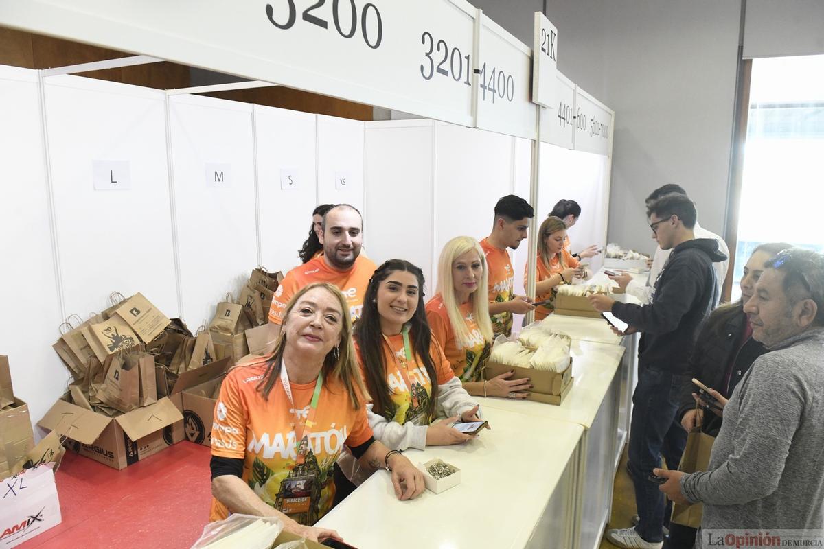 TotalEnergies Murcia Maratón Costa Cálida: entrega de dorsales