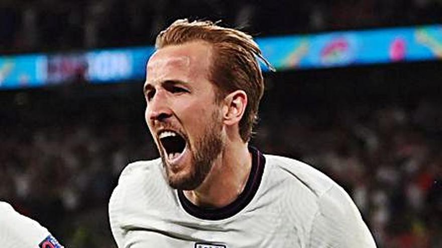 Kane celebra el segon gol | LAURENCE GRIFFITHS/REUTERS