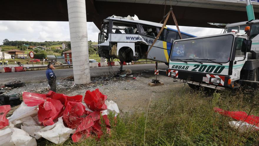 Estos son los motivos por los que Fiscalía pide 4 años de cárcel por el accidente de autobús de Avilés