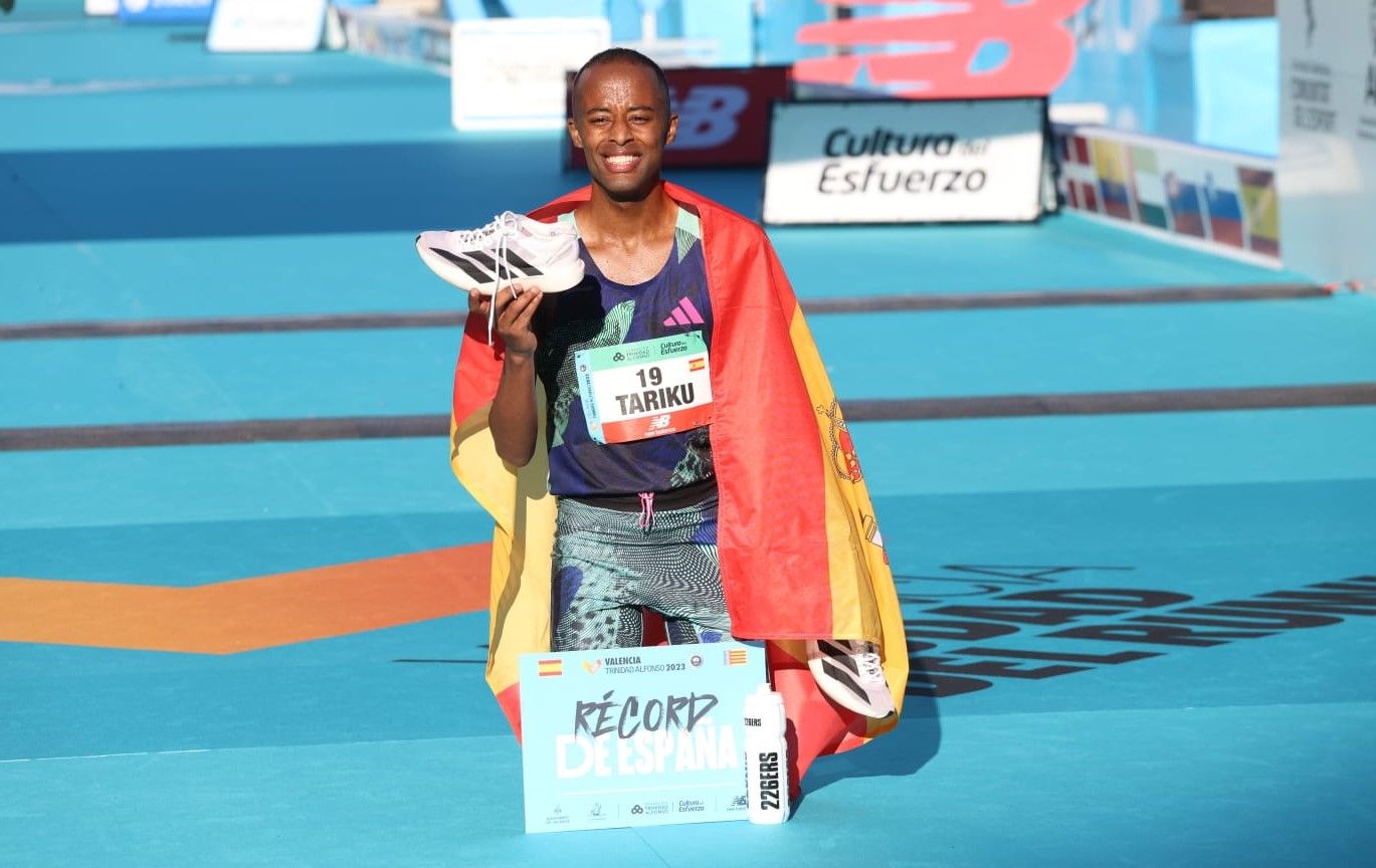 Así han sido las llegadas de los atletas de élite en el Maratón Trinidad Alfonso