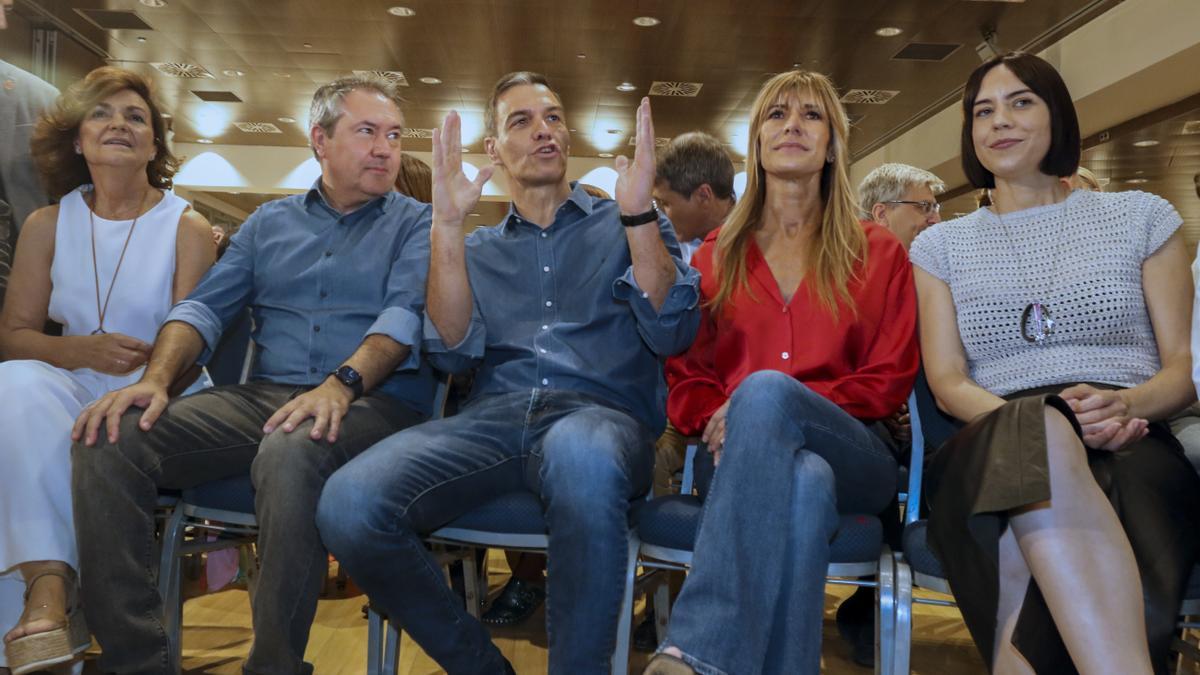 Acto del PSOE en Granada con Pedro Sánchez