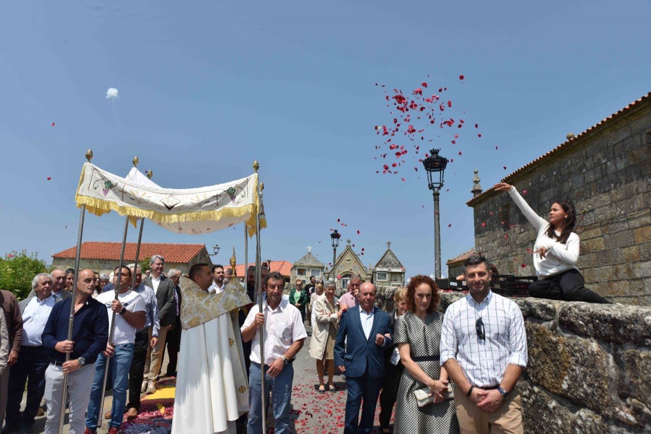 Así se vive este finde la fiesta de Sacramento en San Vicente de O Grove.