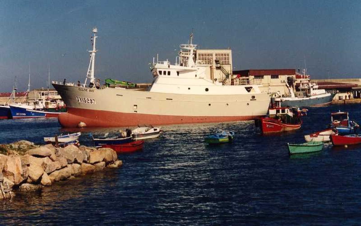 El palangrero gallego «Celtic Bay».