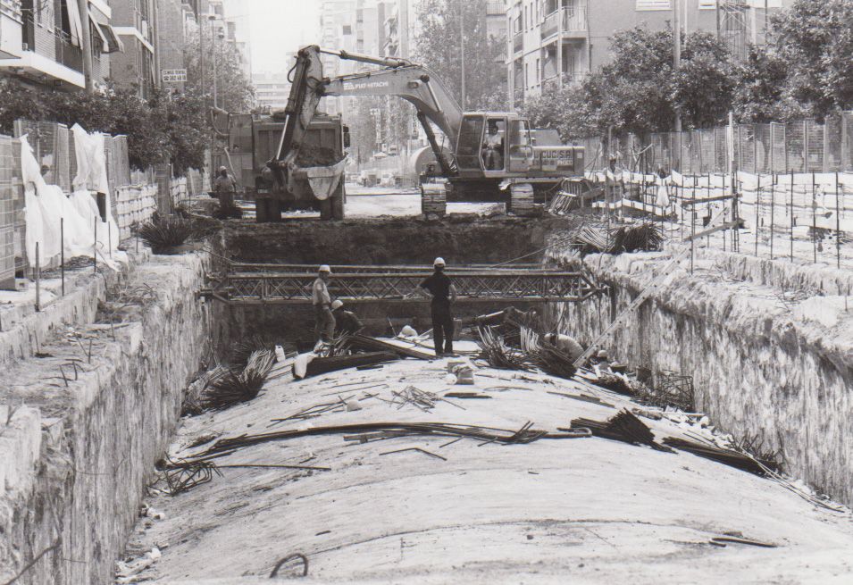 Así se construyó la primera linea de metro de València