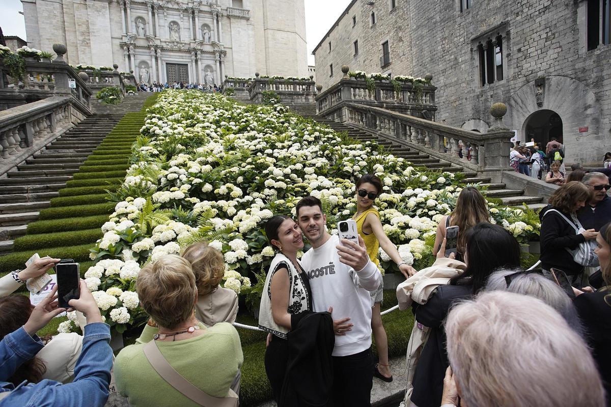 Les escales de la Catedral, en l'edició de l'any passat de Temps de Flors.