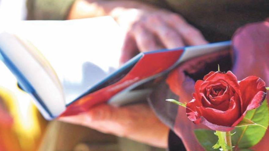 Ursprünglich schenkte man zu Sant Jordi der Geliebten eine Rose, der Mann bekam ein Buch. Heute darf man das auch anders machen.