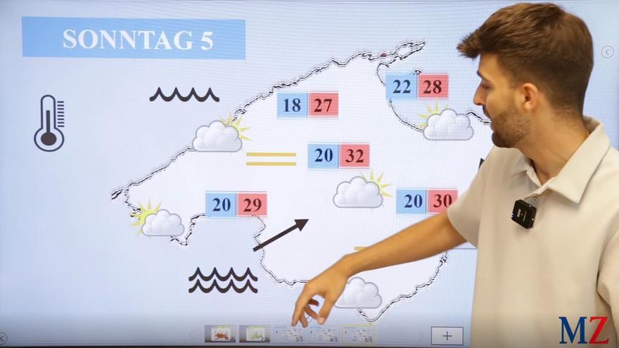 MZ-Wettermann Duncan Wingen erklärt die Aussichten für das Wochenende vom 4. und 5. Juni.