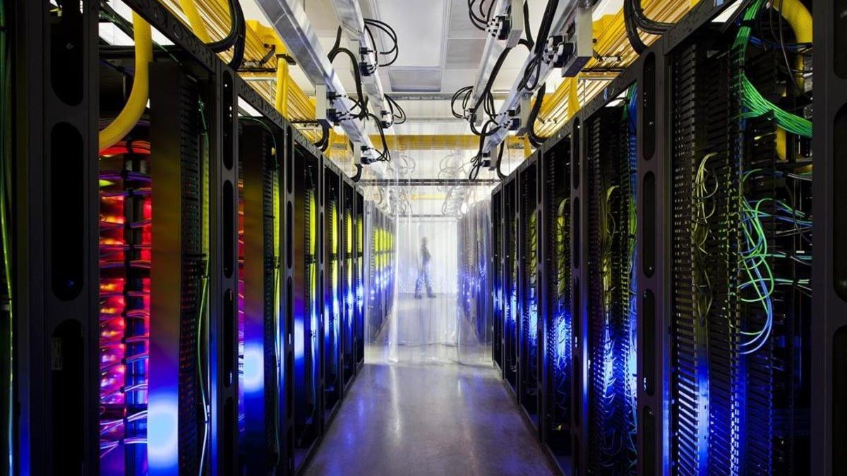Centro de datos de Google en Iowa, EEUU.