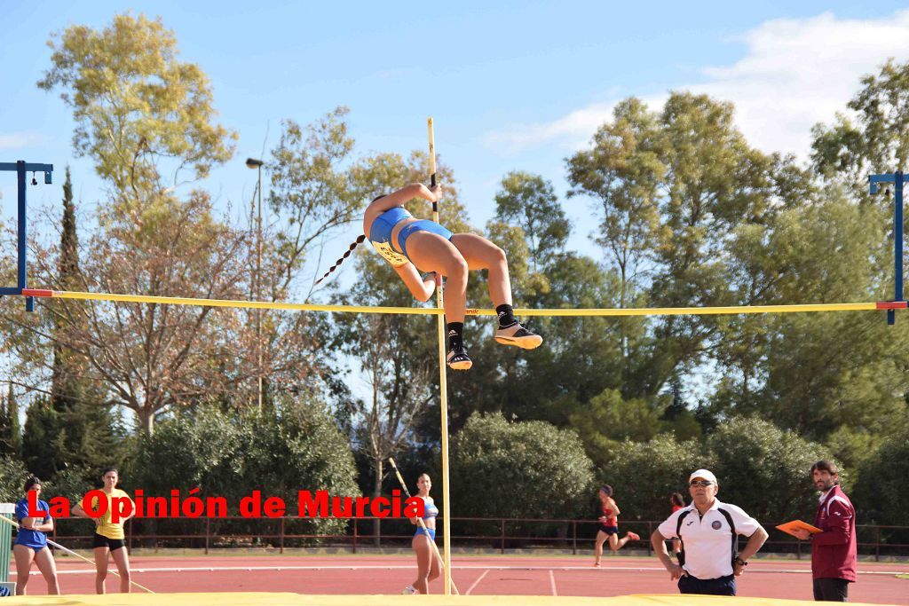 Regional absoluto y sub-23 de atletismo en Lorca (I)