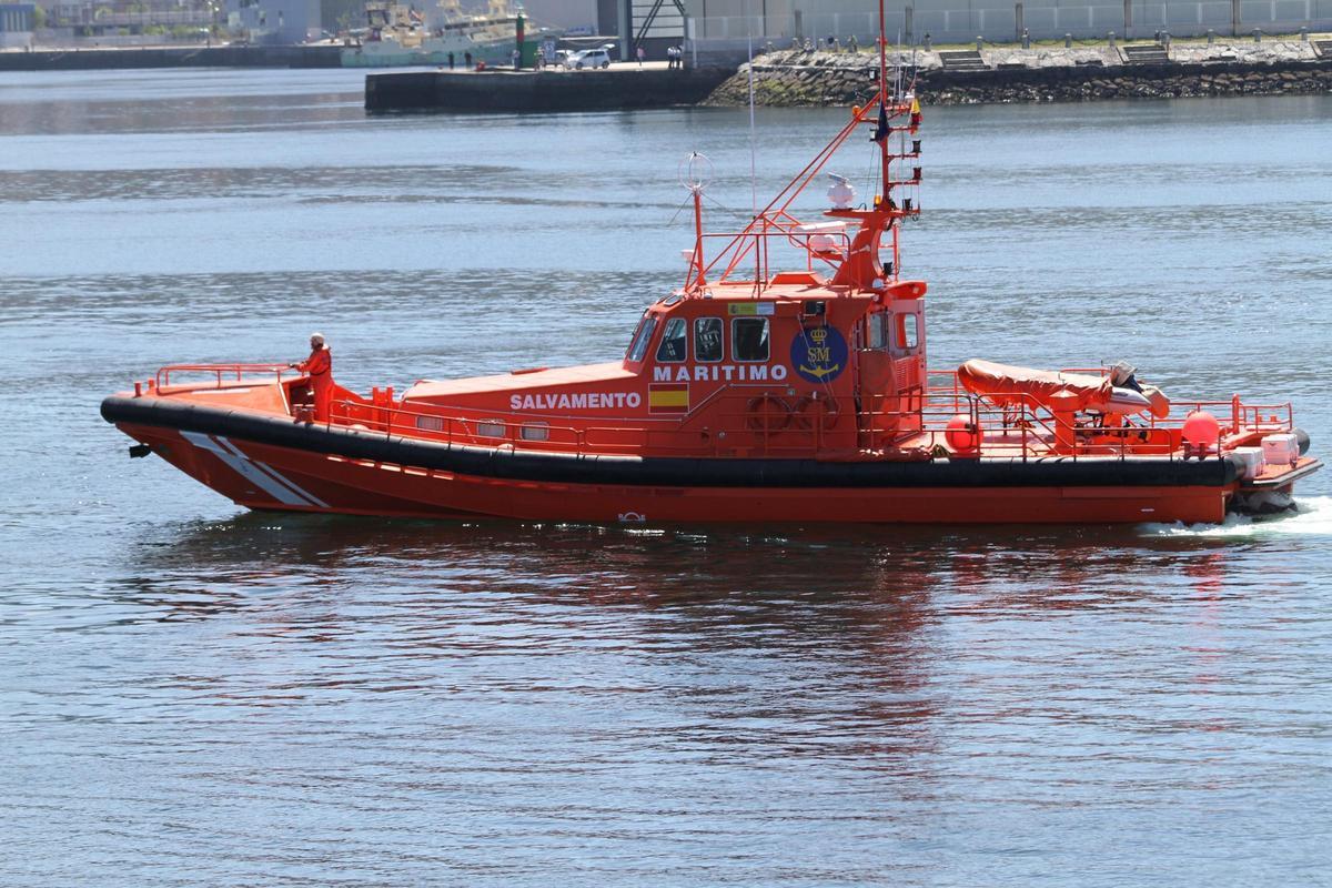 Una embarcación Salvamento Marítimo.