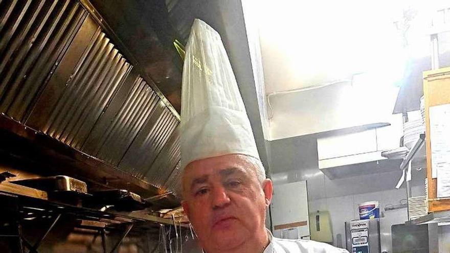 Gabriel Bea Fuentes, chef del restaurante marisquería Solaina. // Muñiz