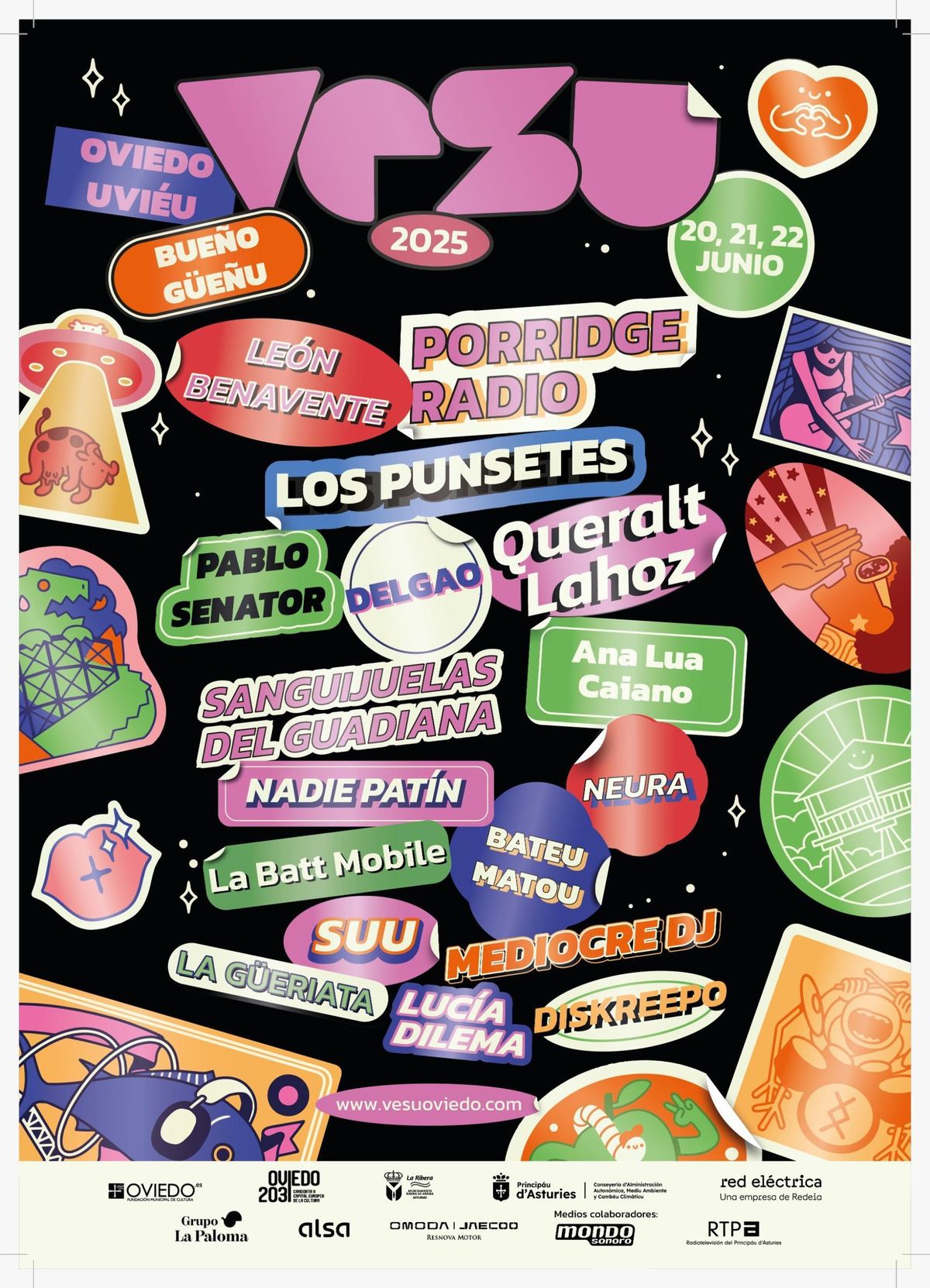Cartel de VESU