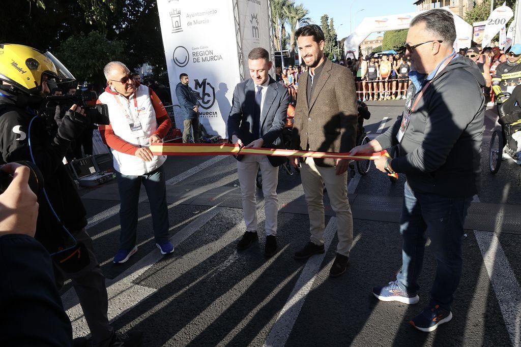 Las mejores imágenes de la TotalEnergies Maratón Murcia Costa Cálida