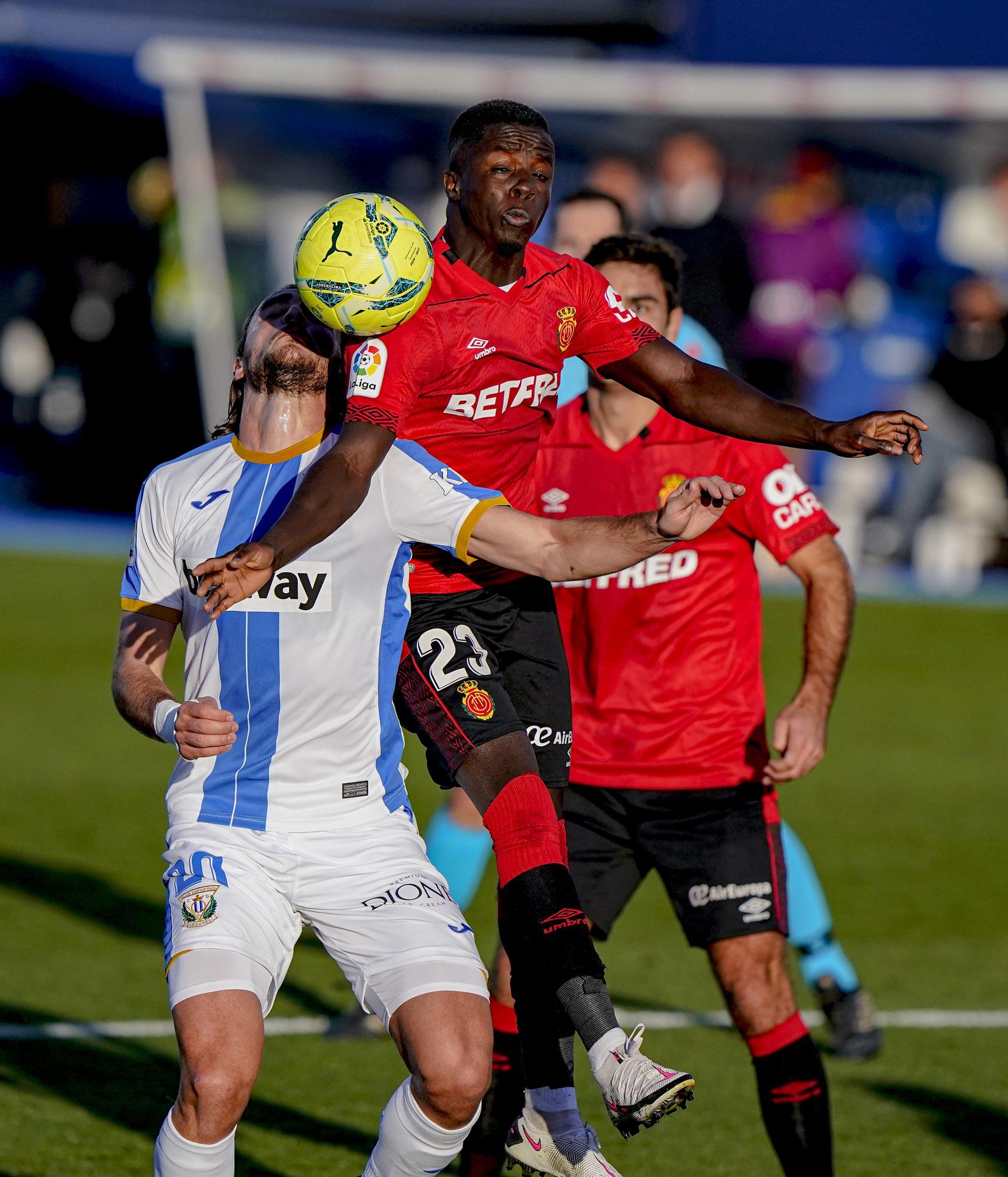 El Mallorca exhibe poderío en Leganés