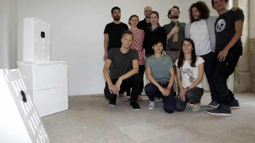 foto de los artistas participantes.