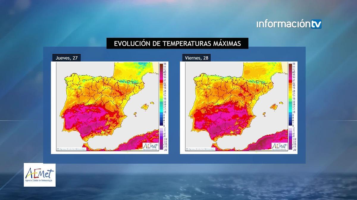 Temperaturas de julio en abril en la provincia de Alicante de cara al fin de semana