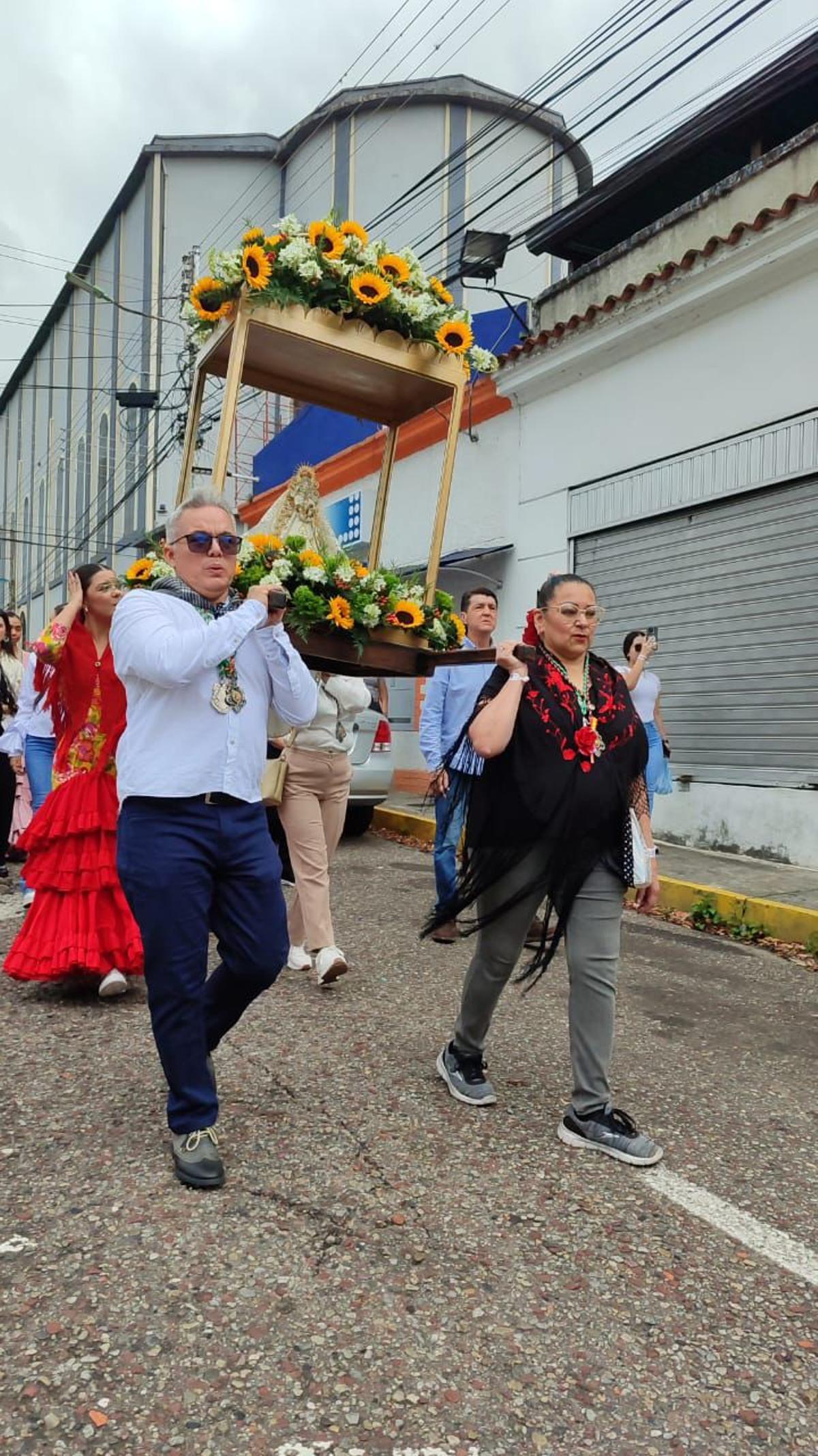 Yorman Alviarez, de la Hermandad de San Cristóbal de Venezuela.