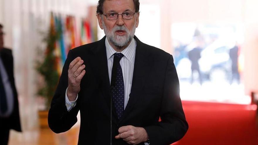 Rajoy advierte que la resolución judicial sobre los bienes se debe cumplir