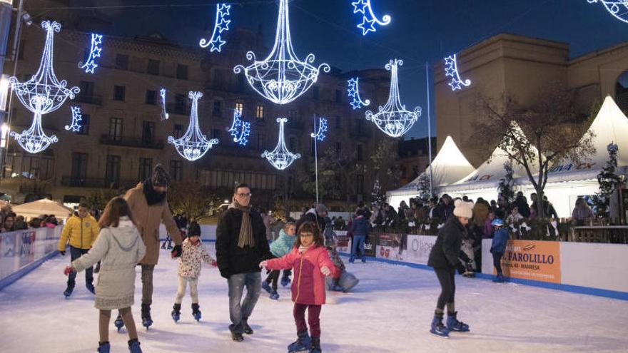 La pista de gel, l&#039;any passat