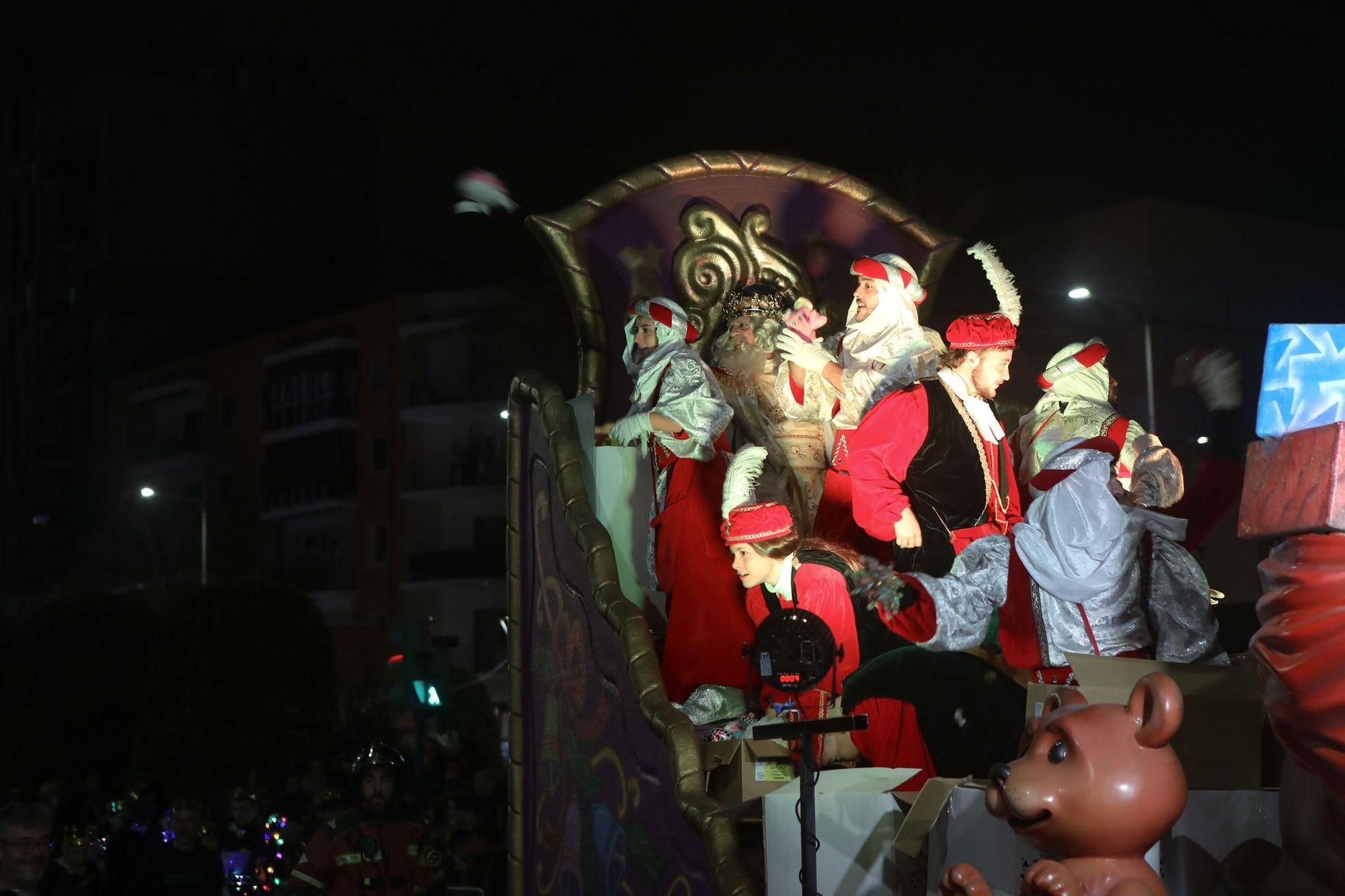 La Cabalgata de los Reyes Magos de Cartagena 2025, en imágenes