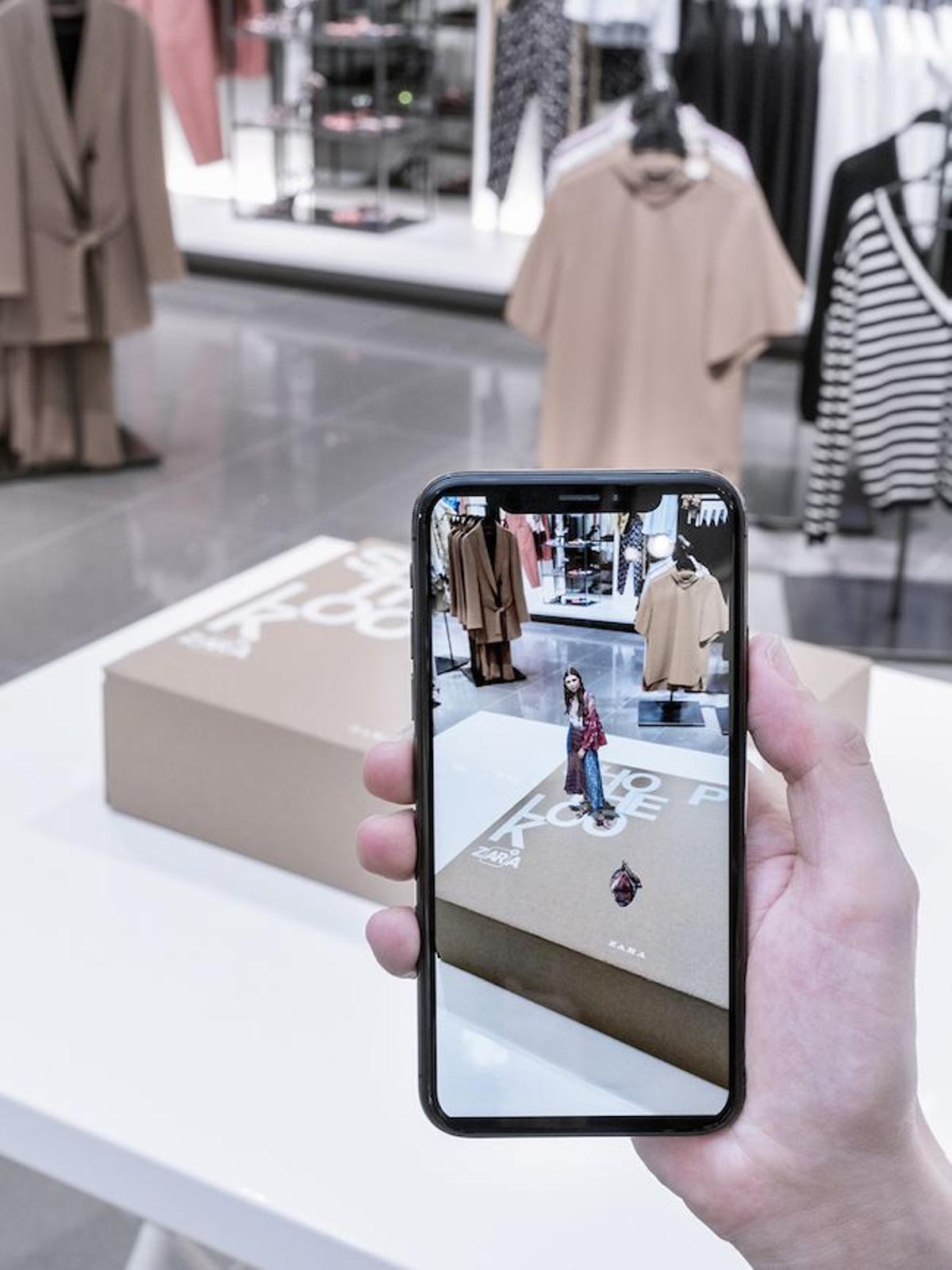 La realidad aumentada llega a Zara con Zara AR