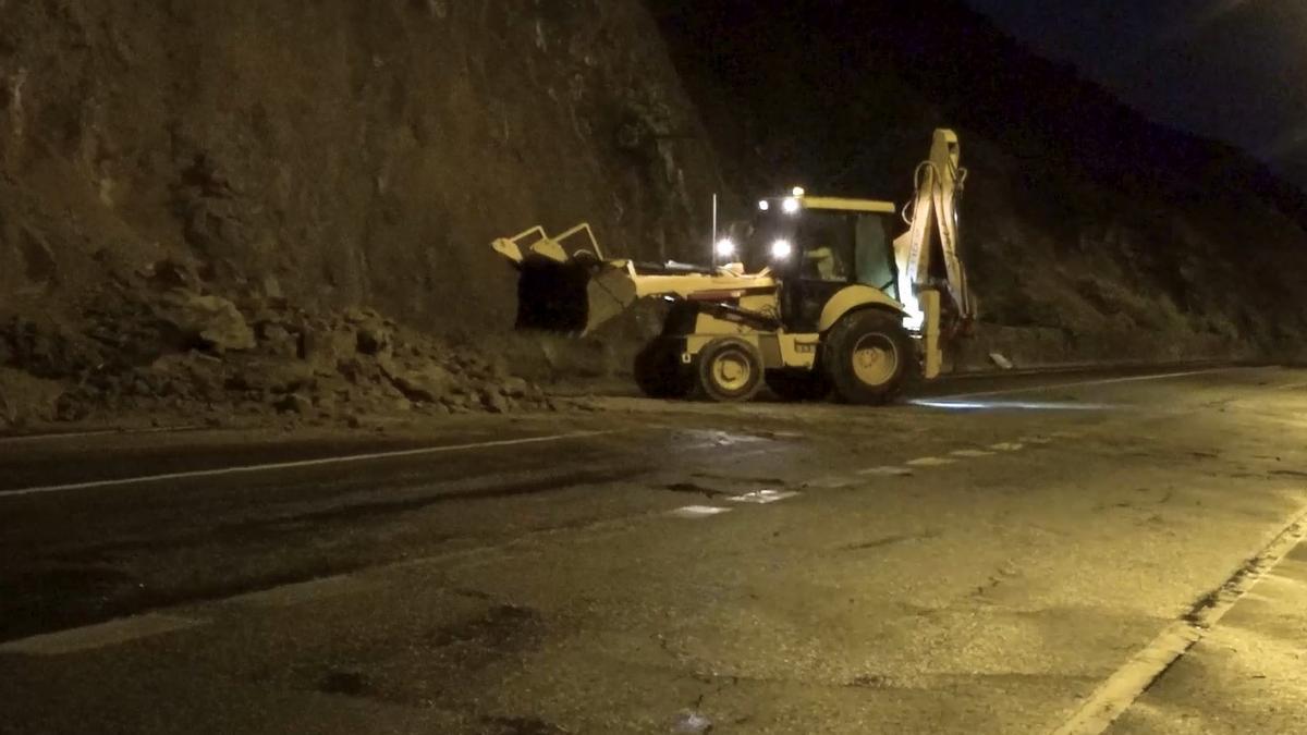 Problemas en Tejina debido a la borrasca Olivier